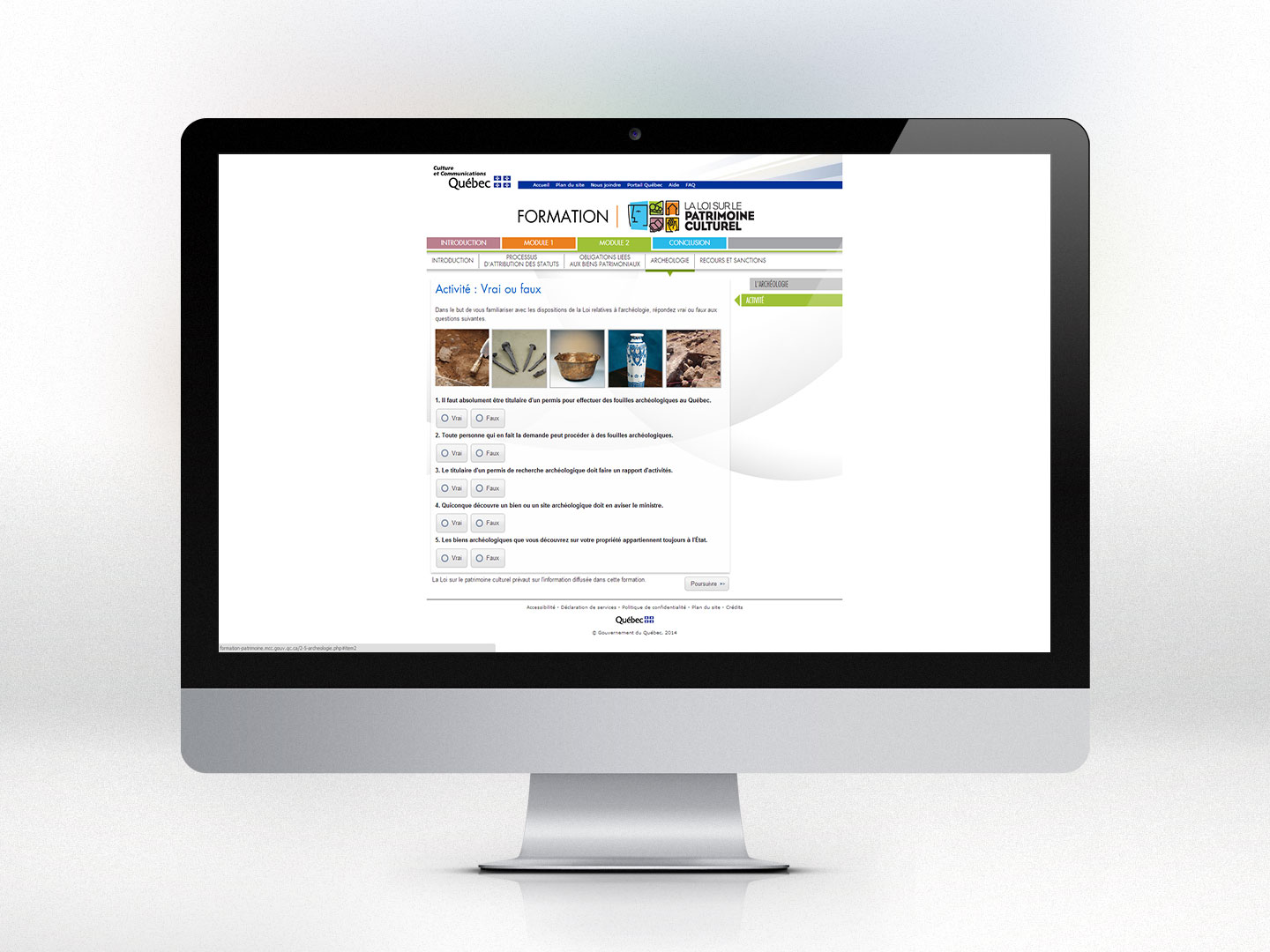 Pour mieux connaître la Loi sur le patrimoine culturel