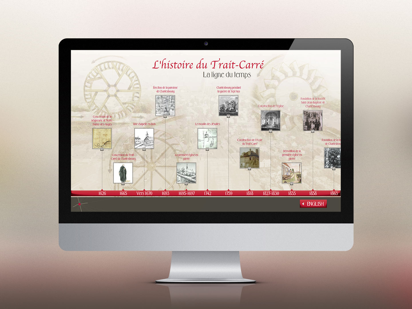 Vivre au Trait-Carré au temps des moulins